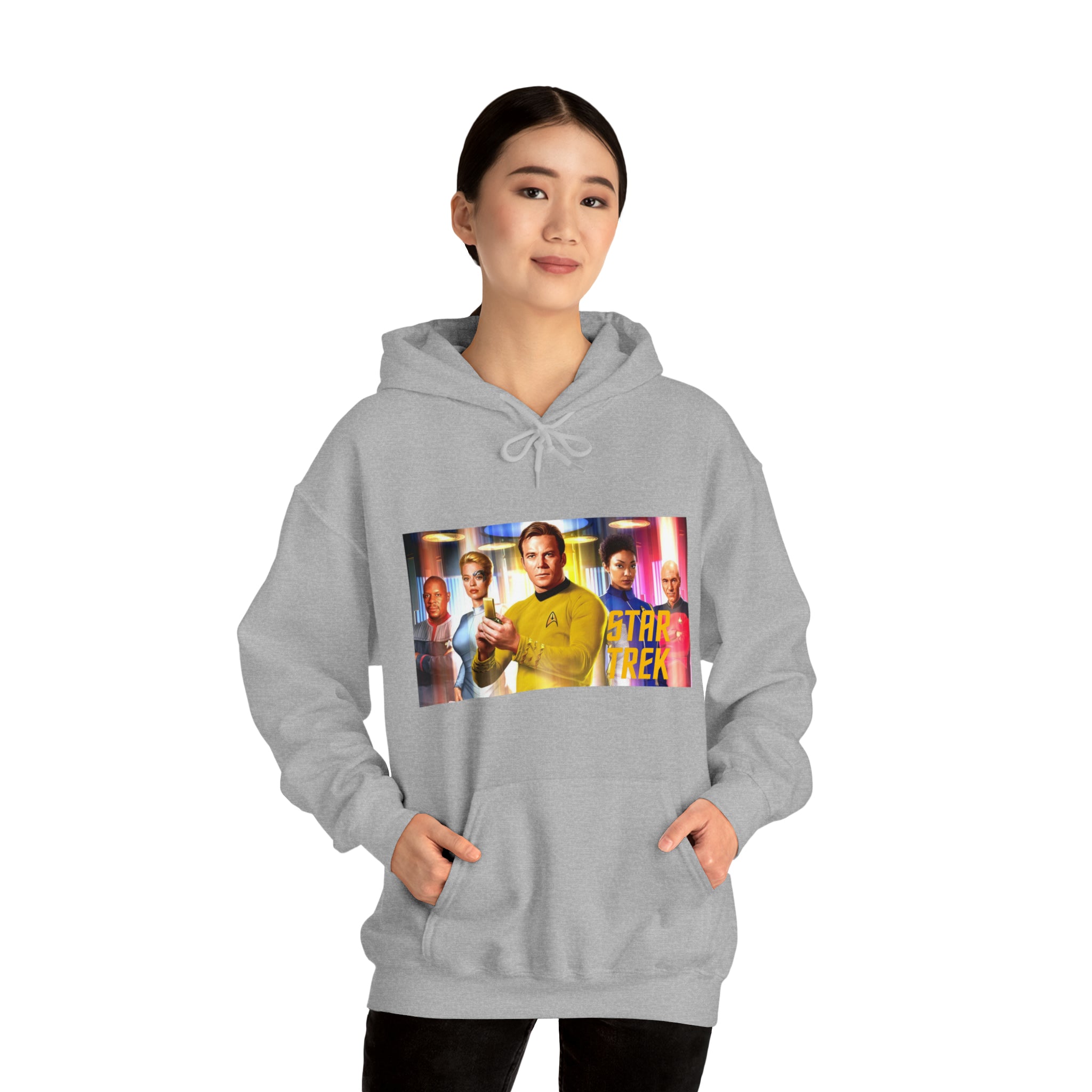 Star Trek- Unisex Heavy Blend™ Hooded Sweatshirt - Creations by Chris and Carlos